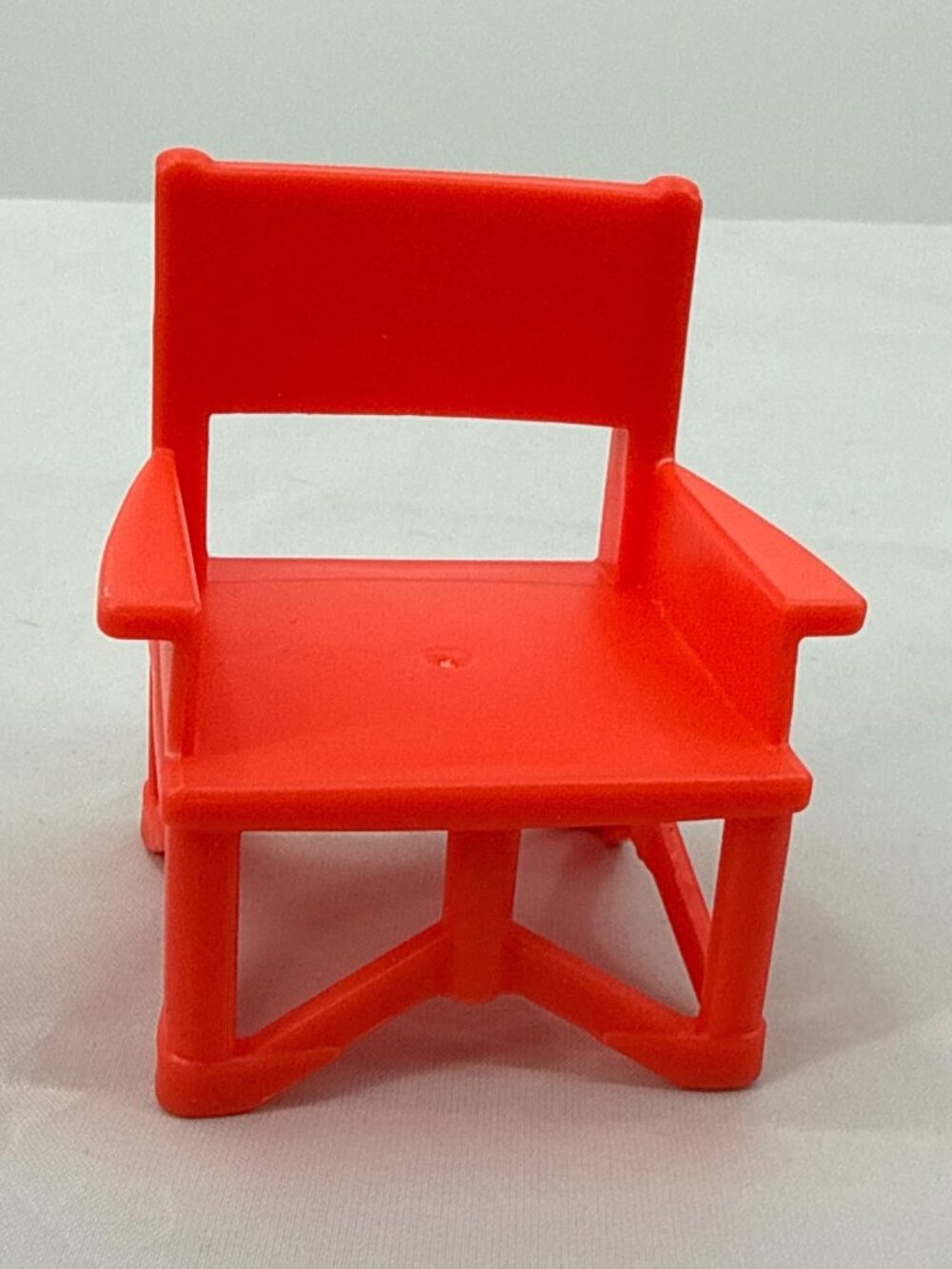 Fisher Price Little People Red Camping Chair Toy Replacement Part Dollhouse